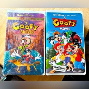 A Goofy Movie VHS 1995 & 2000